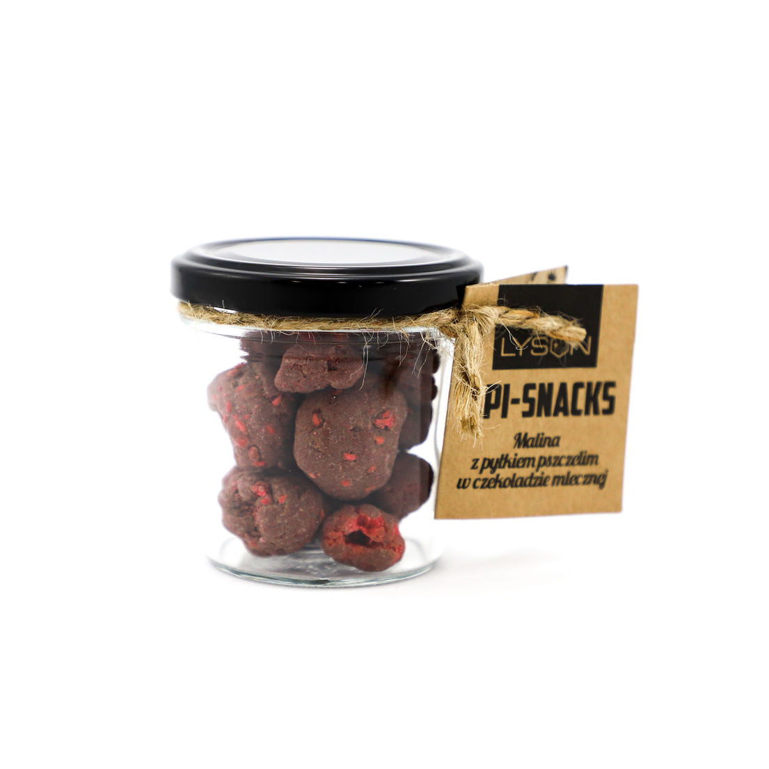 Api Snacks Bringebær - i melkesjokolade med støv 25g