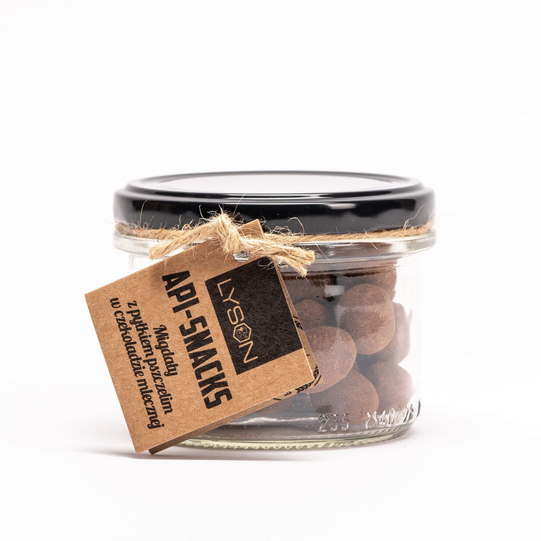 Api Snacks Mandler i sjokolade - melk med pollen og kanel 100g