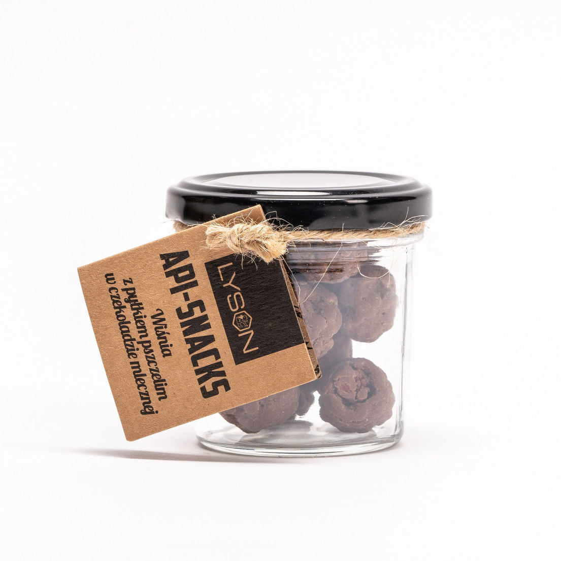 Api Snacks Kirsebær - i melkesjokolade med støv 25g