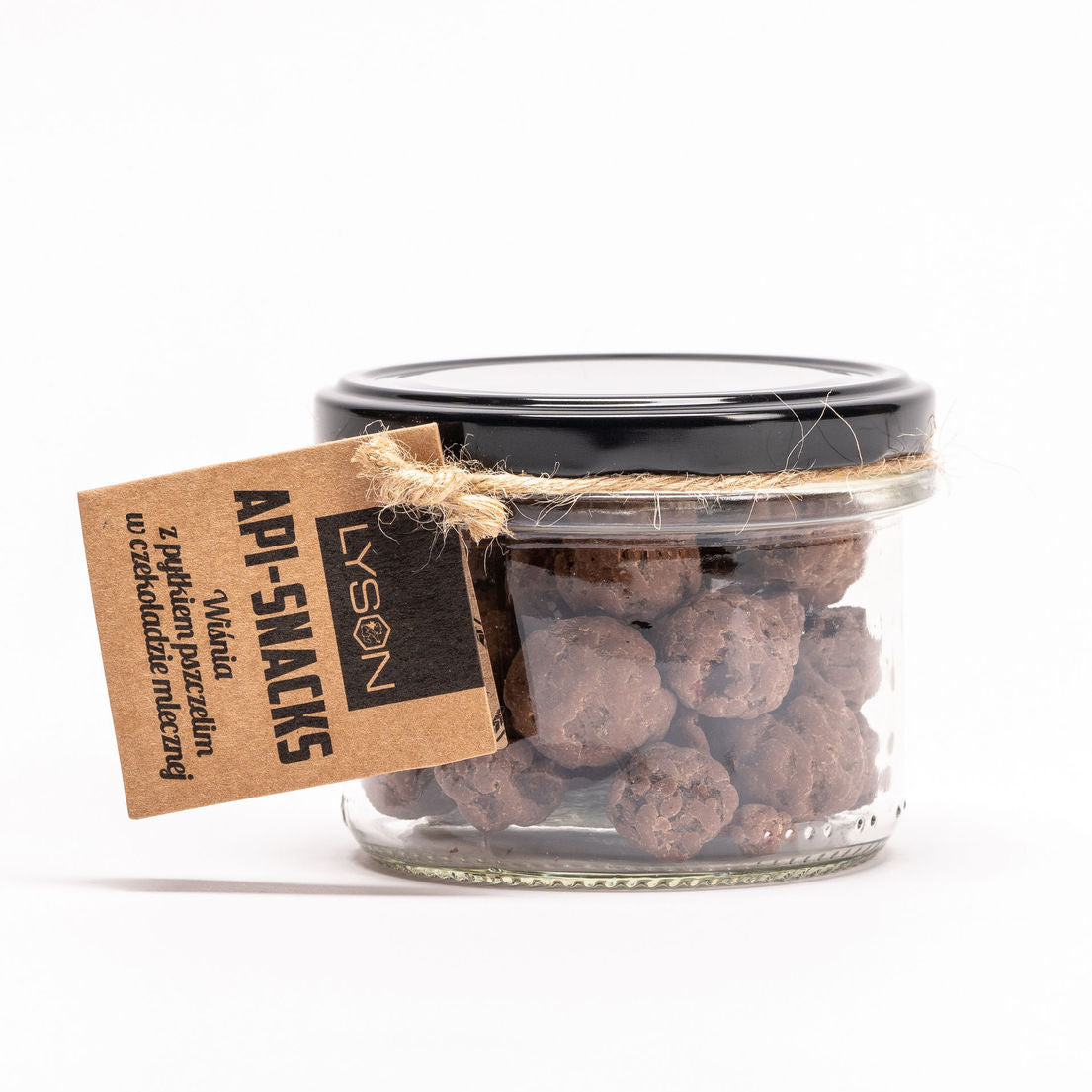 Api Snacks Kirsebær - i melkesjokolade med støv 50g