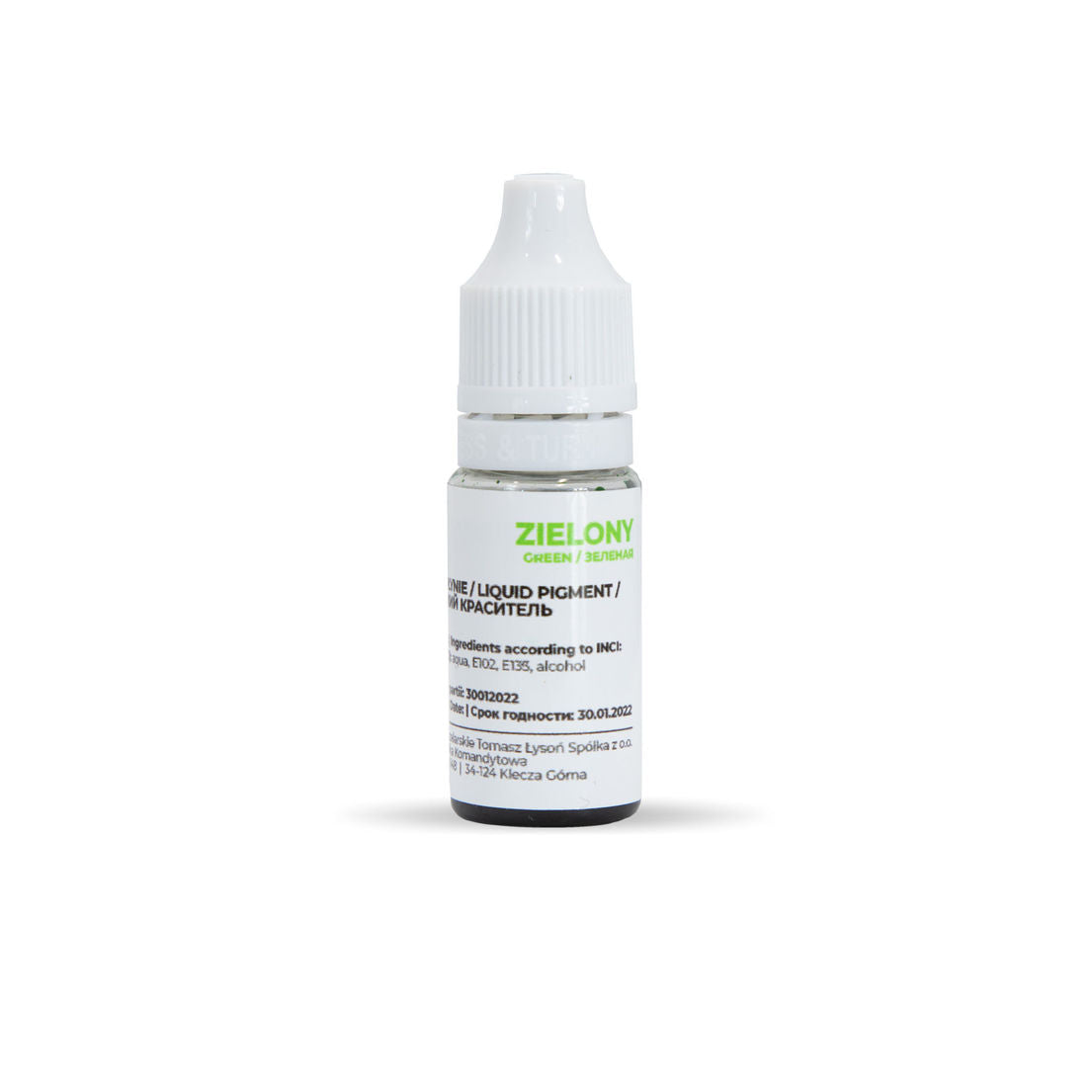 Såpefarge - Grønn 10 ml
