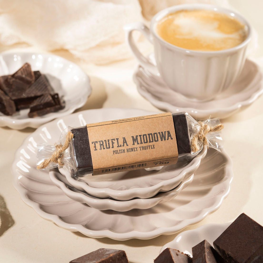 Trøffelbar - honning 75g
