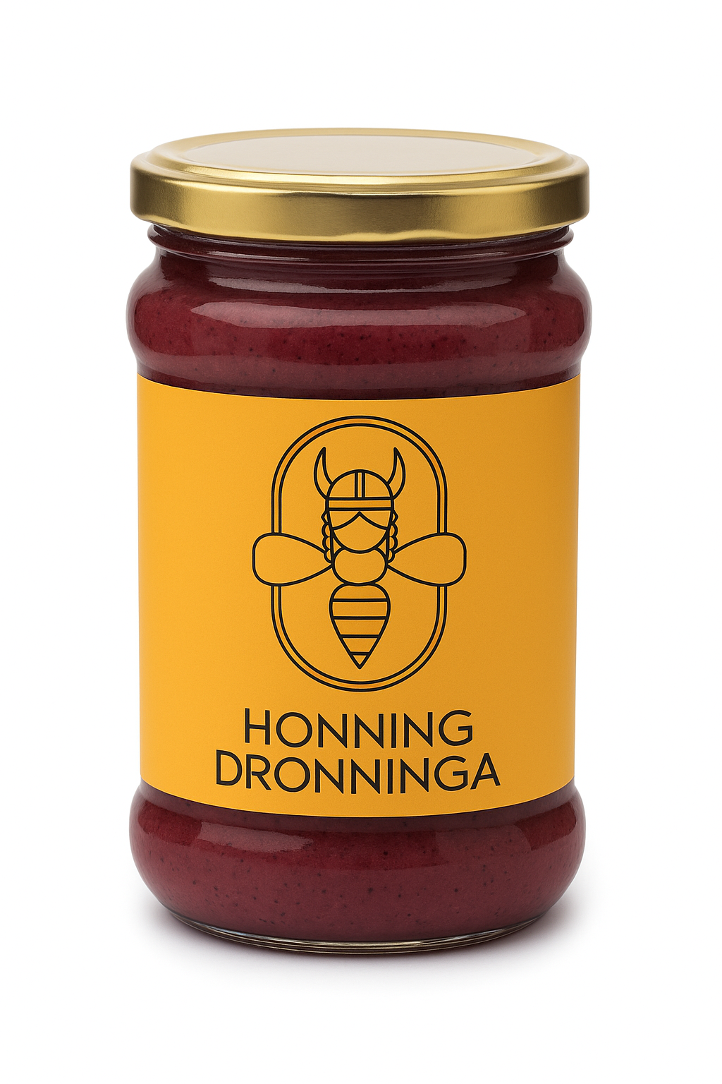 MiodoMix - Kremet flerblomsthonning med blåbær (glasskrukke 400 g) - 1 stk.