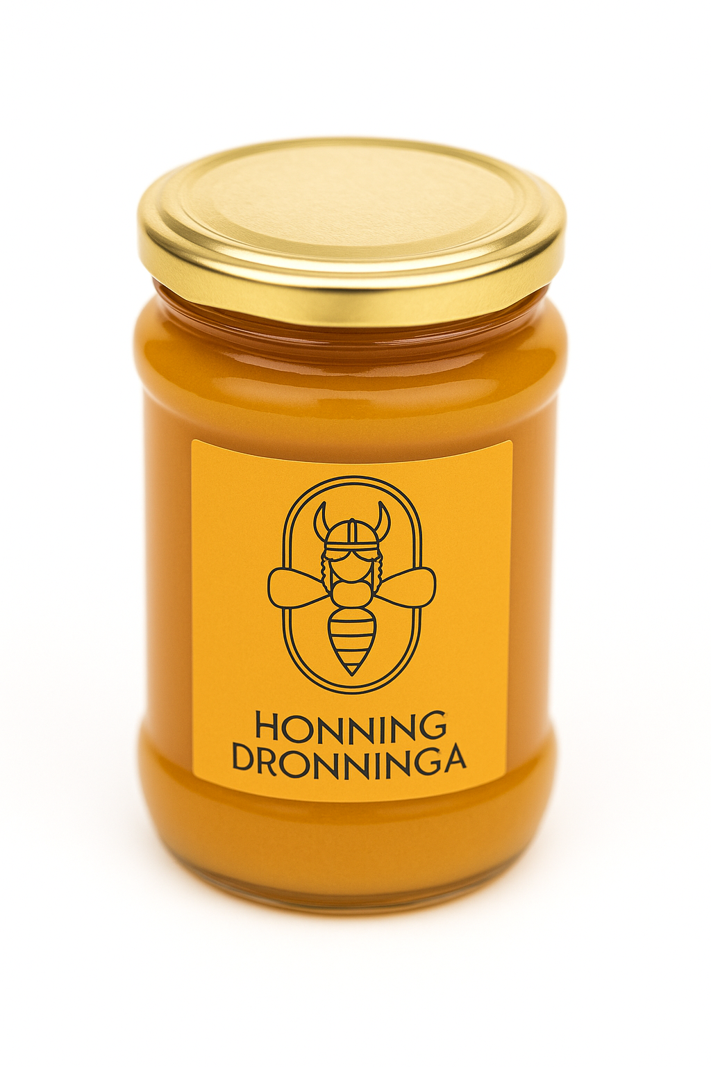 Mørk flerblomsthonning (glasskrukke 400 g) - 1 stk.