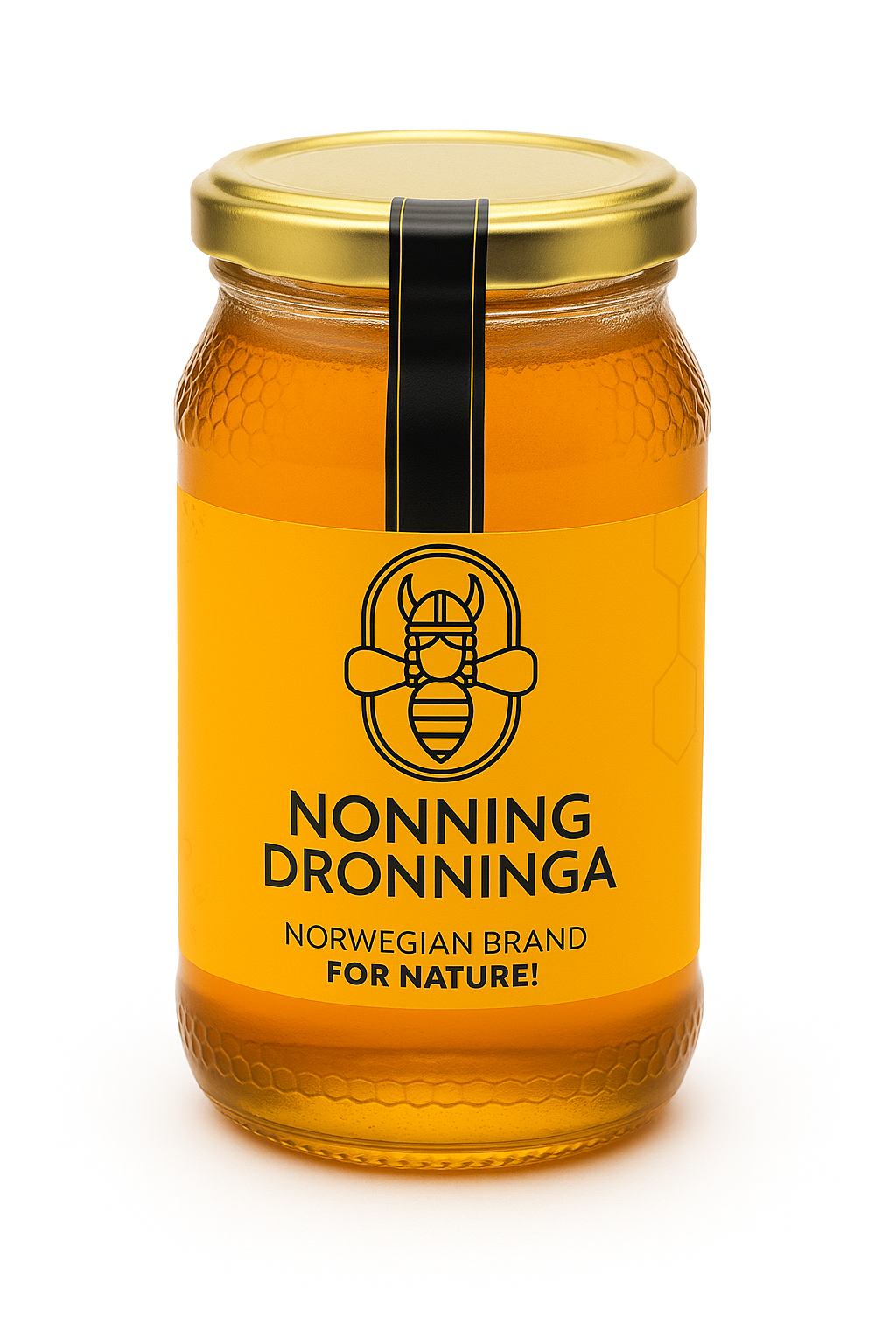 Flytende flerblomsthonning (glasskrukke) - 1 stk.