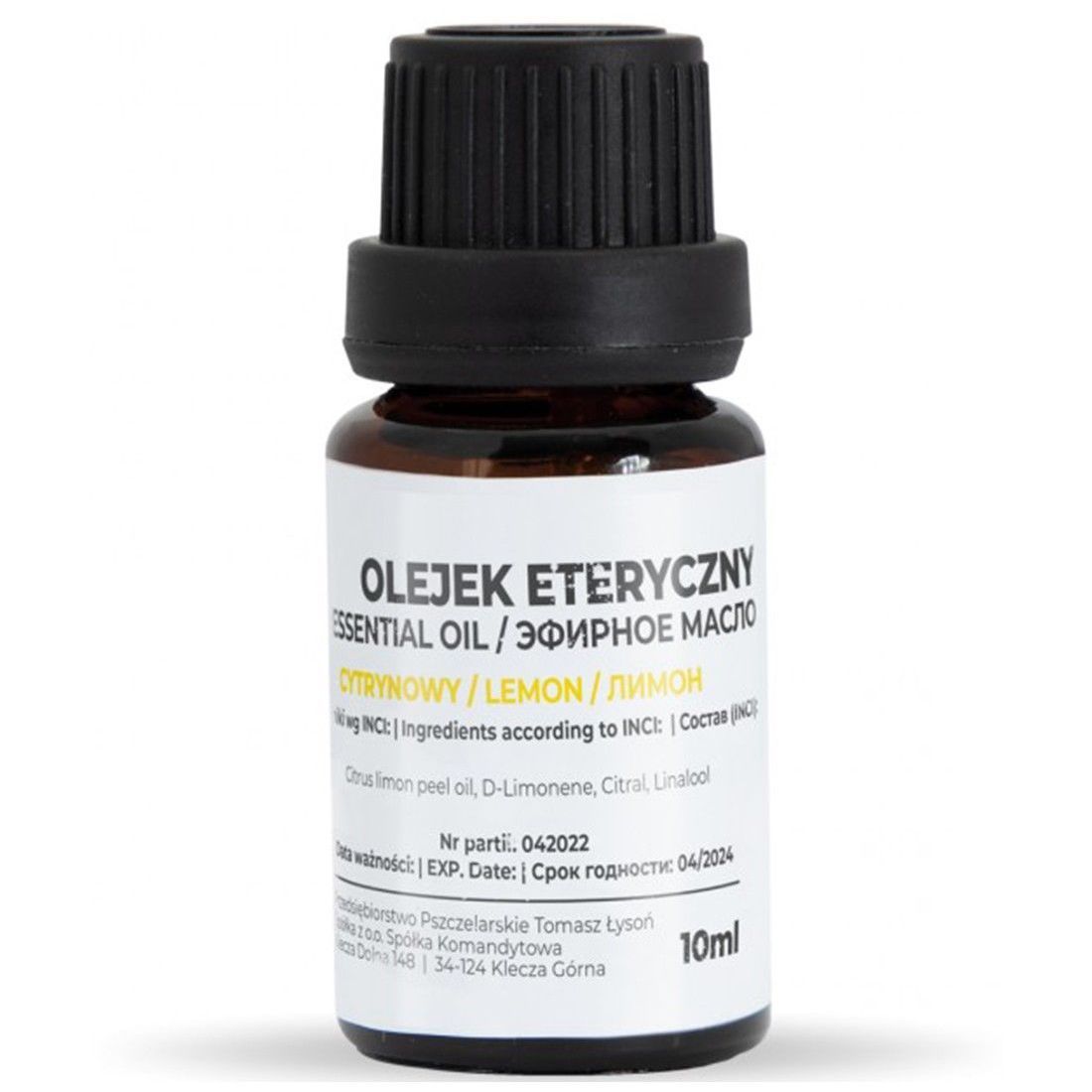 Eterisk olje - sitron 10ml