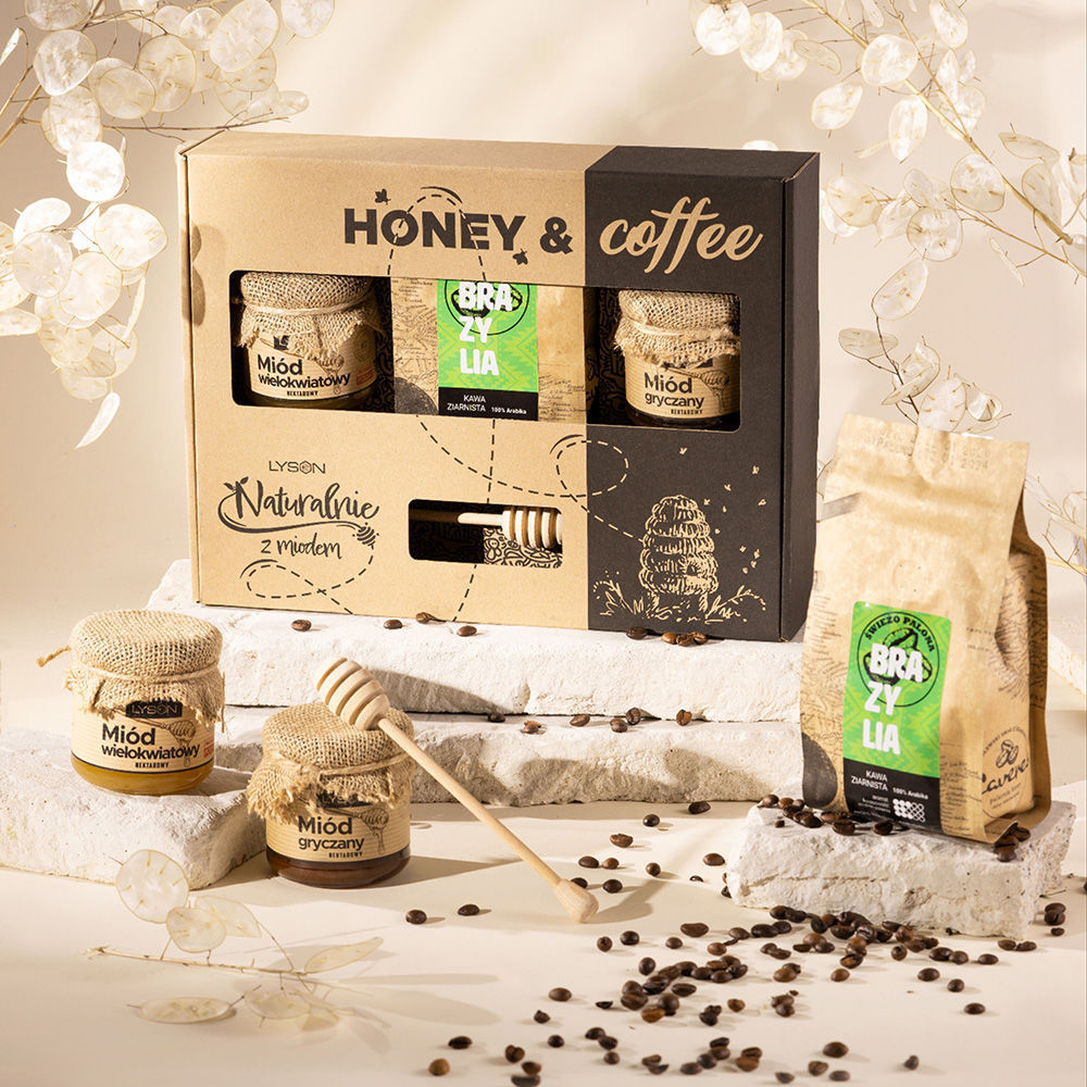 Gavesett - Kaffe med honning