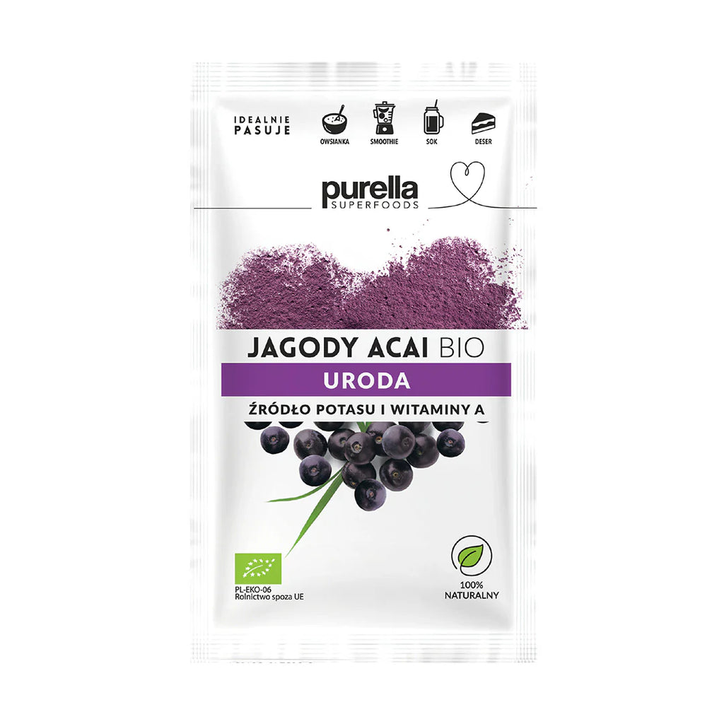 Acaibær Økologiske 21g Purella