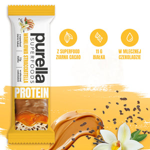 Purella Superfoods Protein Bar Vanilje Stracciatella