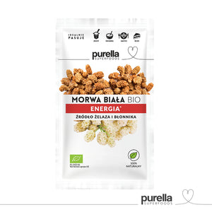 Hvit morbærfrukt BIO 45g Purella