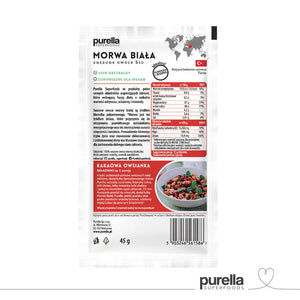 Hvit morbærfrukt BIO 45g Purella