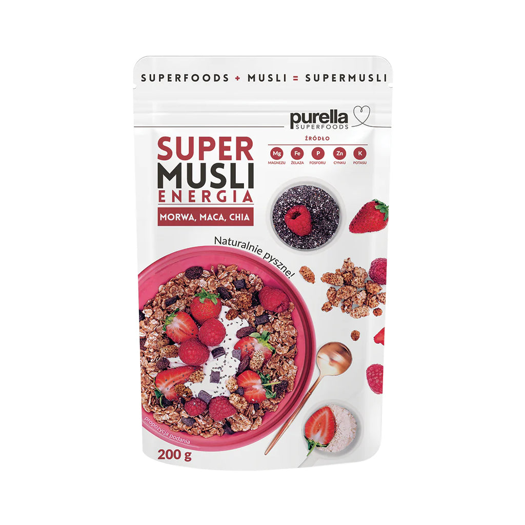 Energimüsli 200g Purella SUPERMUSLI