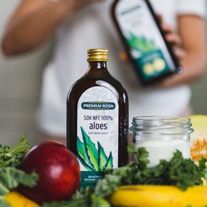 NFC aloe vera juice - a dietary supplement