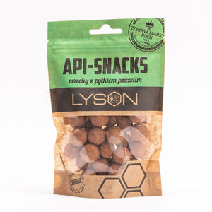 Api Snacks Hasselnøtter - i mørk sjokolade med kakao