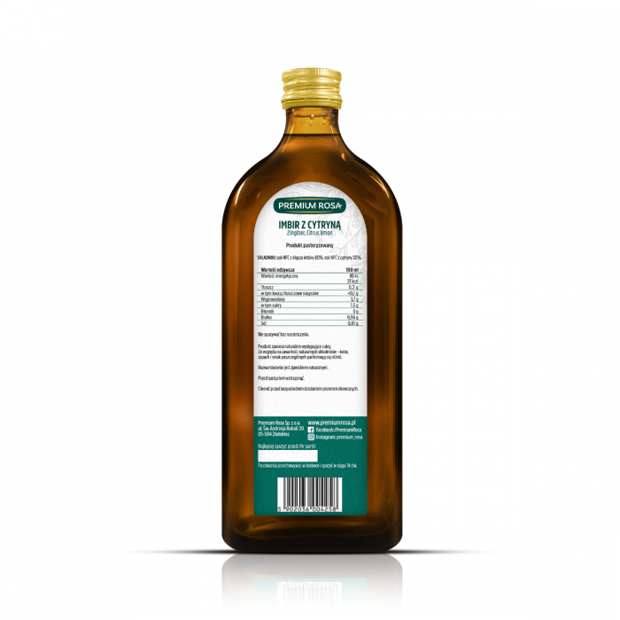 NFC juice of ginger and lemon 100%