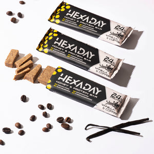 Proteinbar - Kaffe/Vanilje Hexaday