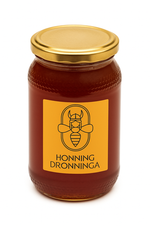 Bringebærhonning Smule (glasskrukke 1,2 kg) - 1 stk.