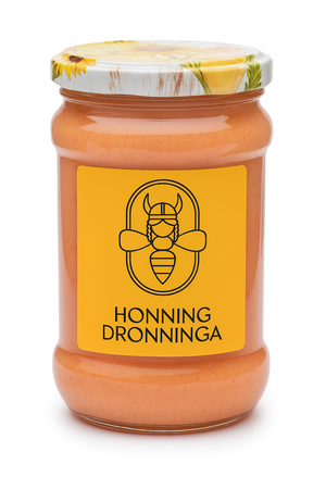 MiodoMix - Kremet flerblomsthonning med tranebær (glasskrukke 400 g) - 1 stk.