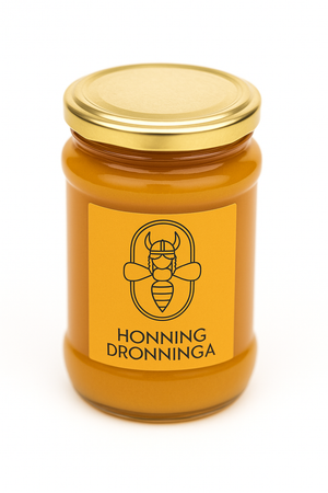 Mørk flerblomsthonning (glasskrukke 400 g) - 1 stk.