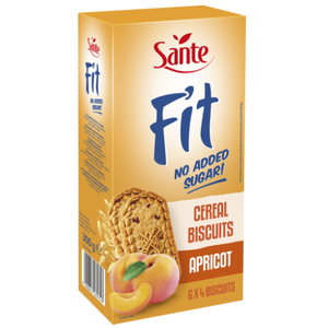FIT frokostblandingkjeks uten tilsatt sukker, med aprikos 300g