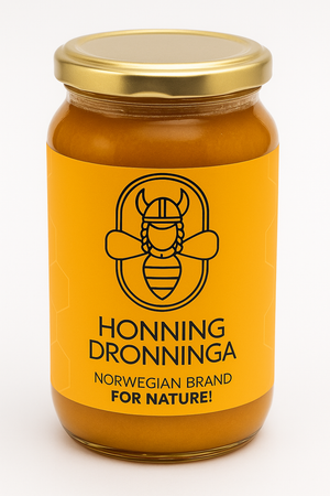 Mørk flerblomsthonning (glasskrukke 1,2 kg) - 1 stk.