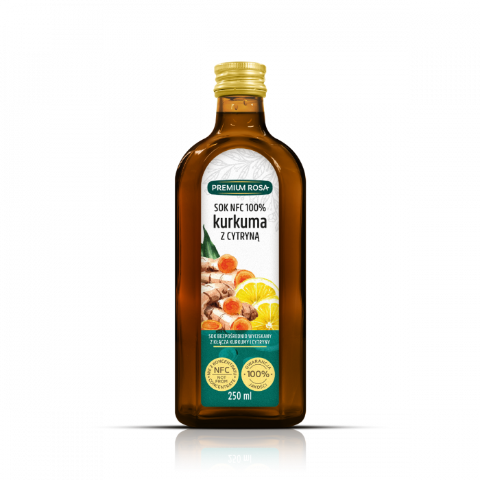 NFC turmeric juice with lemon 100%.