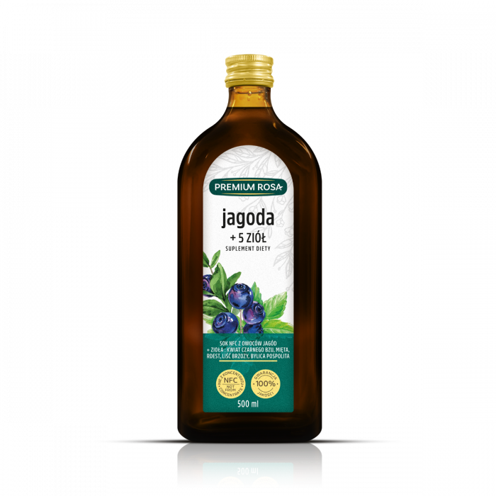 NFC berry juice + 5 herbs - Dietary supplement.