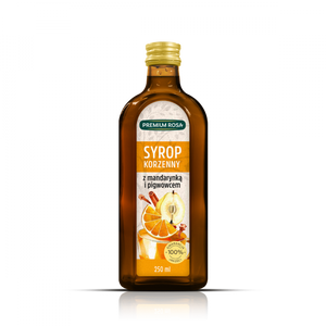 Spice syrup with tangerine and quince