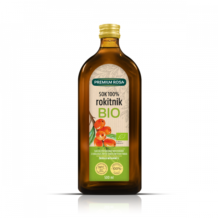 NFC sea buckthorn juice BIO 100%.