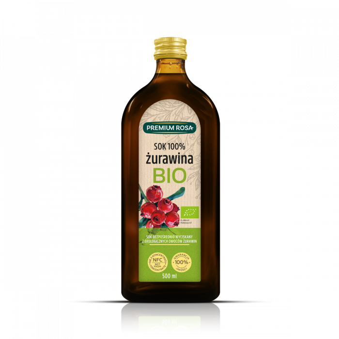 NFC cranberry juice BIO 100%.