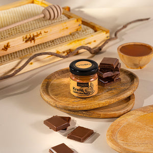 Sjokoladesmaksatt nøttekrem - med biepollen 40g