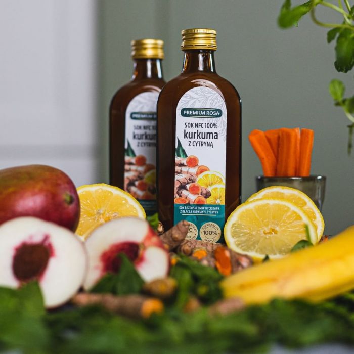 NFC turmeric juice with lemon 100%.