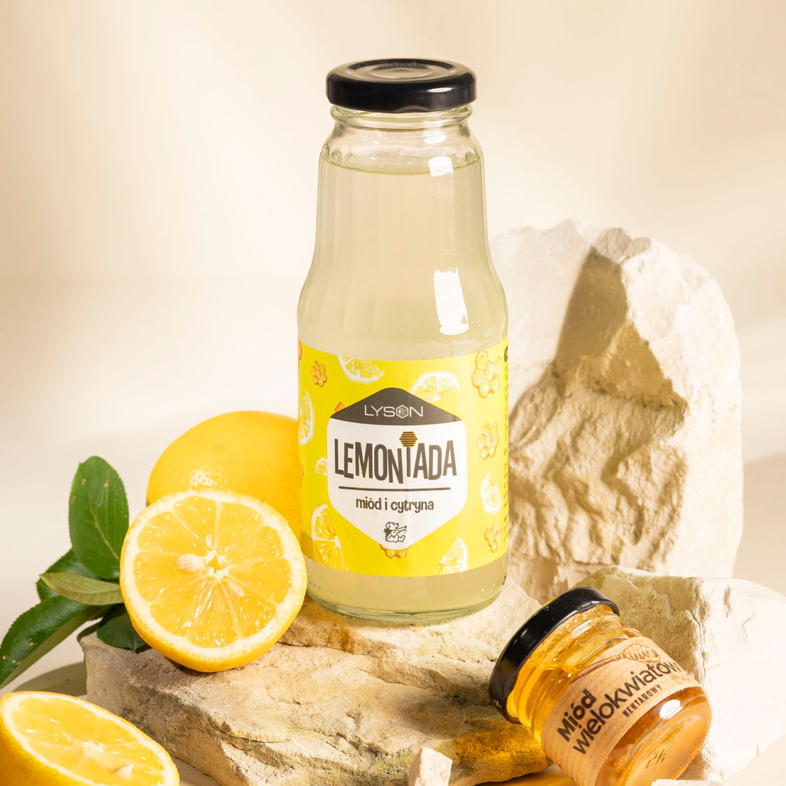 Limonade med honning - og sitron 300 ml
