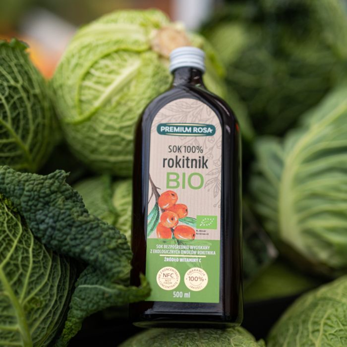 NFC sea buckthorn juice BIO 100%.