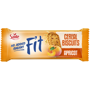 FIT frokostblandingkjeks uten tilsatt sukker, med aprikos 50 g