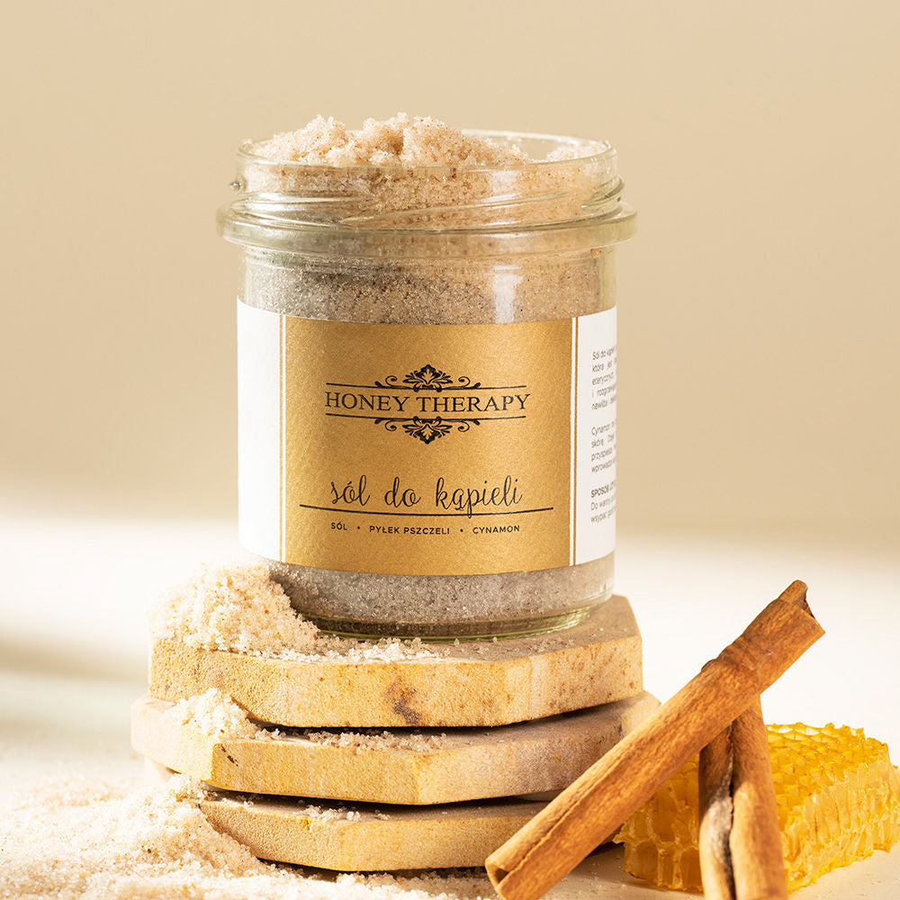 Badesalt - med pollen og kanel 350g
