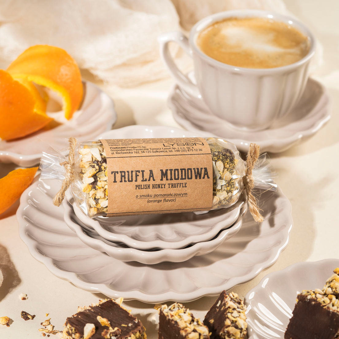 Trøffelhonningbar - Appelsin 80g