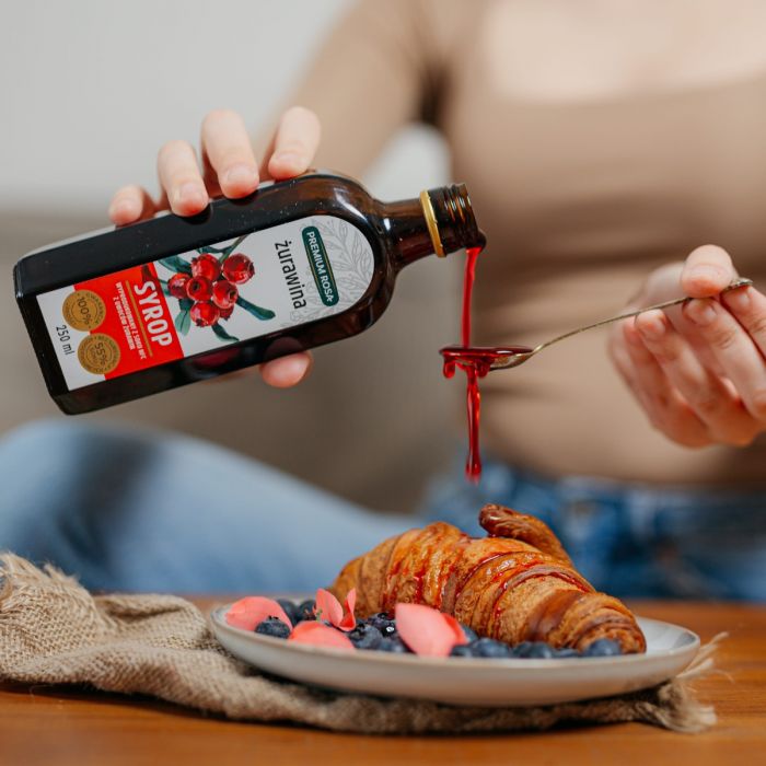 Cranberry syrup